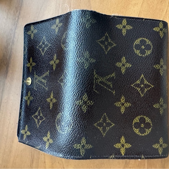 Louis Vuitton Brown and Gold Monogram Wallet - Picture 3 of 7